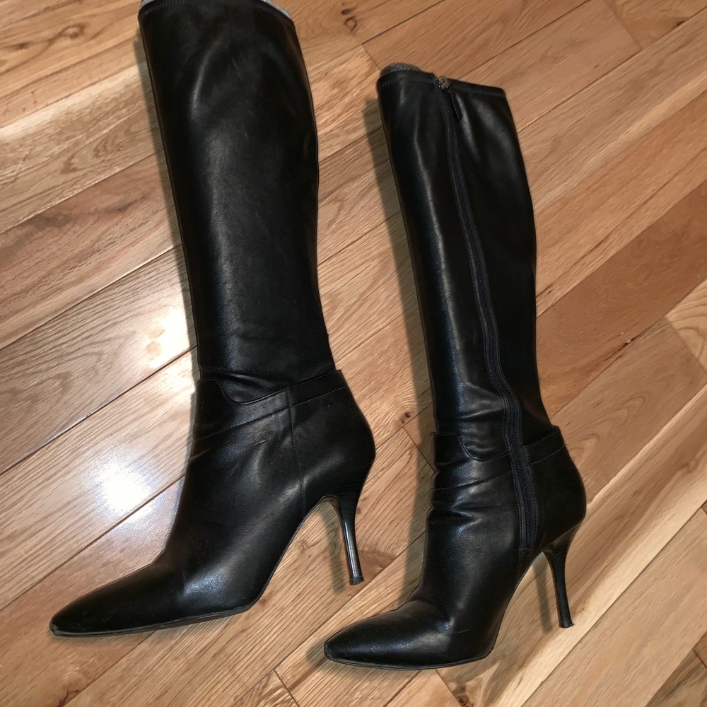 Nine West Zip Knee High Boots